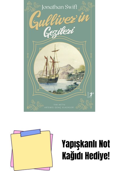 Gulliver’in Gezileri + Yapışkanlı Not Kağıdı