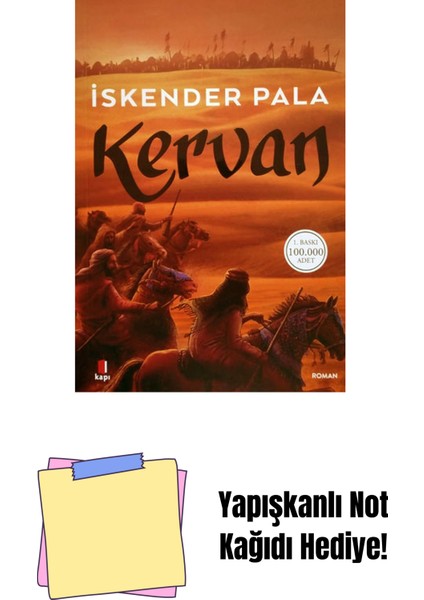 Kervan + Yapışkanlı Not Kağıdı