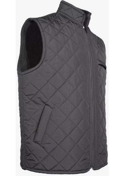 Kışlık Erkek Yelek Kapitone Iş Güvenliği Micro Desenli Yeleği Çift Cepli Iç Giyim Koruyucu modelleri