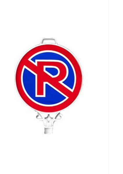 Trafik Levhası Plastik Park Yasağı UT2901 Oval Yapılmaz Levha Uyarı Tabelası