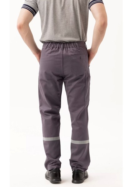 Reflektifli Pamuk Gabardin Is Pantolonu Nova Yazlık Iş Sıcak Havalarda Hafif Fonksiyonel indirimleri