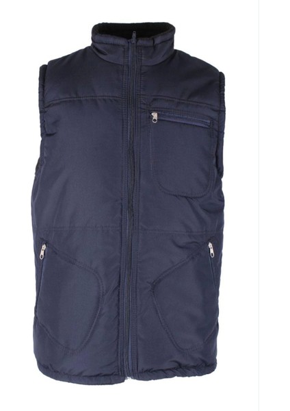 Kışlık Polar Astarlı Yelek Iş Güvenliği ve Outdoor Içi Micro Konforlu Fonksiyonel Tasarım