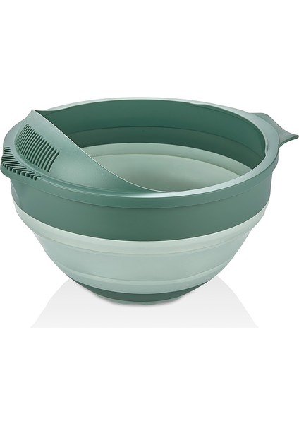 Qlux Katlanır Kase ve Pirinç Süzgeci Kamp Karavan Mutfak Pirinç Süzgeci Kase modelleri