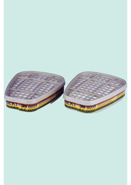 3m 6059 Abek1 Asit Gaz Buhar Filtresi Kartuşu