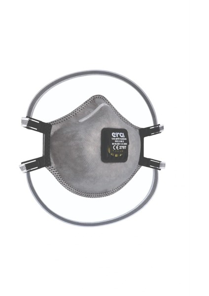 Era Aktif Karbonlu Ffp2 Maske 7210 Solunum Koruma Ventilli Yüksek