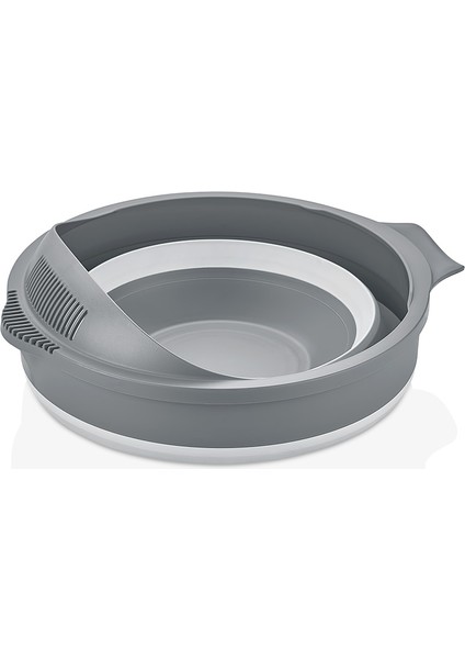 Qlux Katlanır Kase ve Pirinç Süzgeci Kamp Karavan Mutfak Pirinç Süzgeci Kase fiyatları