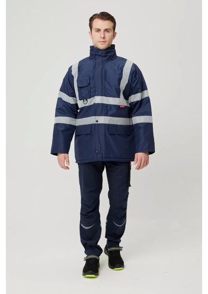 Kışlık Iş Güvenliği Parka Reflektif En Iso 13688 20471 343 Salix modelleri