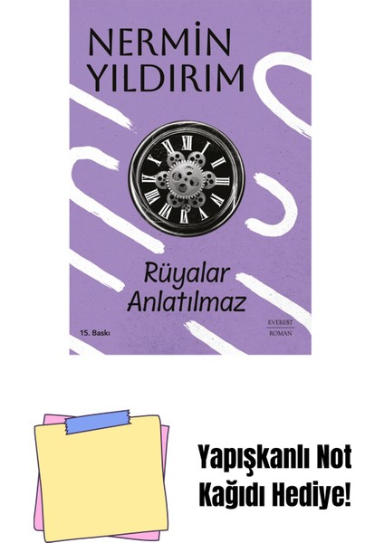 Rüyalar Anlatılmaz + Yapışkanlı Not Kağıdı