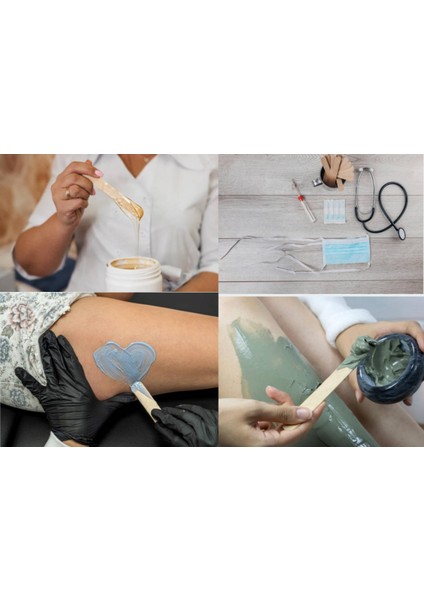 100’lü Tahta Dil Çubuğu - 100 Adet Abeslang - Tahta Dil Basacağı fırsatları