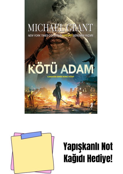 Kötü Adam + Yapışkanlı Not Kağıdı