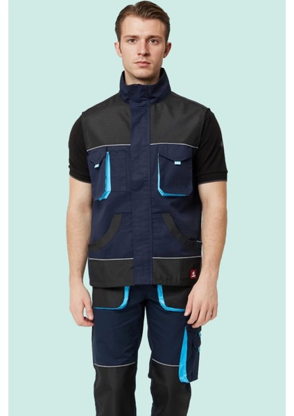 Dayanıklı Iş Yeleği Çok Cepli Alaska Outdoor Yelek Nefes Alabilir Fonksiyonel Tasarım