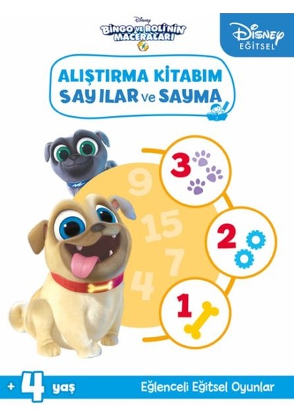 Disney Eğitsel Bingo ve Roli’nin Maceraları Sayılar ve Sayma