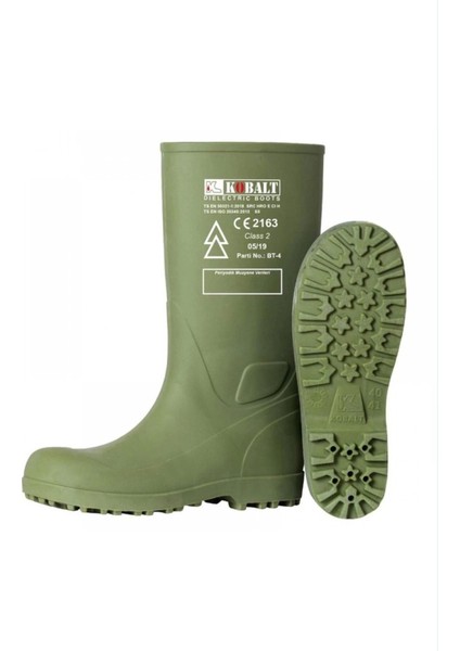 Kobalt Elektrikçi Çizmesi Iş Güvenliği Botu Ayakkabısı Elektirikçi Çizme