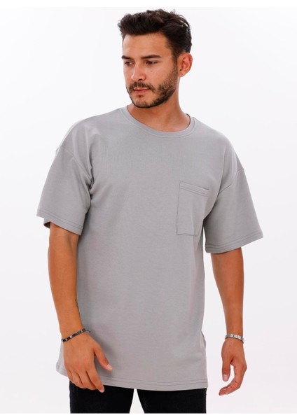 Erkek Oversize Doubleface Cepli Tshirt modelleri