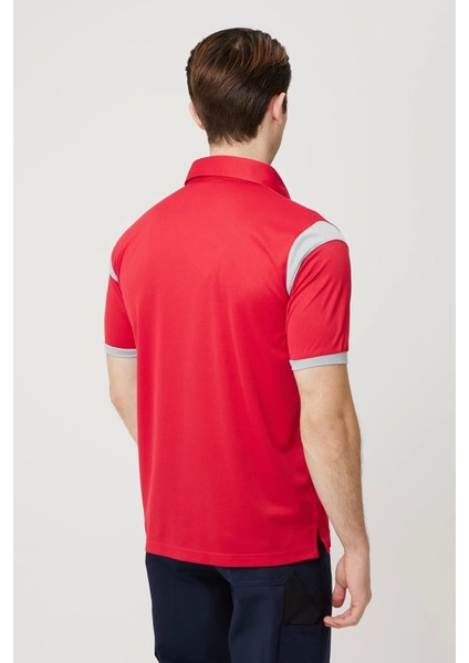 Drytouch Polo Yaka Tişört Iş Güvenliği Allium Nefes Alabilir Hafif Konforlu Günlük Için modelleri