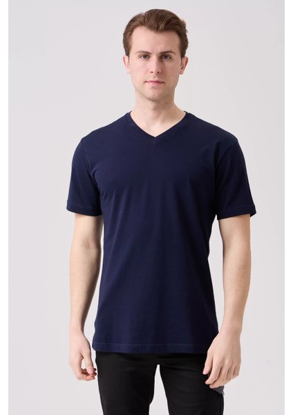 V Yaka 100 Pamuk Penye Tshirt Is Gvenligi Galanthus Shirt Nefes Alabilir Rahat Şık Tasarım fiyatları