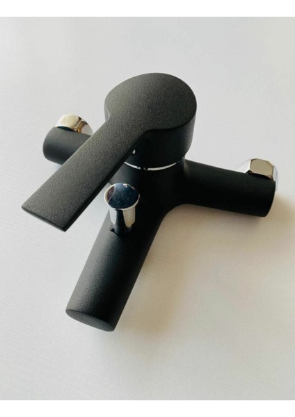 Su Armatürleri Süper Musluk Sanayi Siyah Lux Banyo Bataryası fiyatları