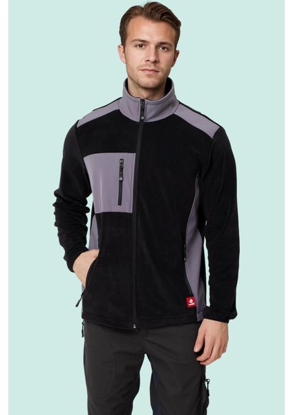 Erkek Kışlık Polar Mont Iş Güvenliği Rosa Fleece Coat Outdoor Sıcak Ceket