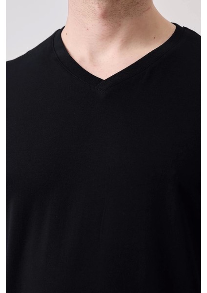 V Yaka 100 Pamuk Penye Tshirt Is Gvenligi Galanthus Shirt Nefes Alabilir Rahat Şık Tasarım indirimleri