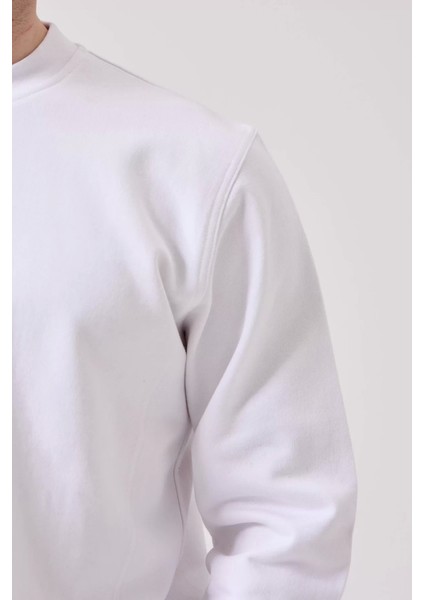 Pamuklu Sweatshirt Kışlık Erkek Süveter Galanthus Basic Rahat Kesim Günlük Iş Kullanımı Için indirimleri