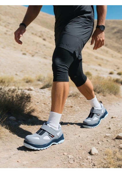 Süet Iş Güvenliği Ayakkabısı Mekap Jüpiter S1 157 En Iso 20345 Deri Çelik Burunlu