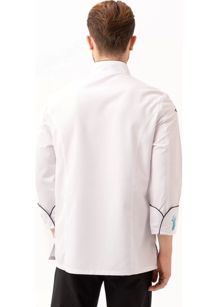 Libani Profesyonel Aşçı Ceketi Nefes Alan Dayanıklı Tasarım Şef Alabilir Mutfak Kullanımı Için indirimleri