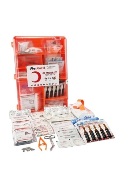 Firstplus Acil Durum Sağlık Kiti Iş Yeri Ilk Yardım Seti FP04108 First Plus Dolap