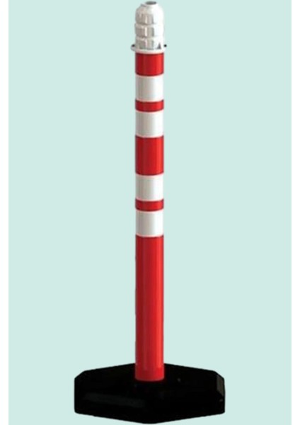 Trafik Güvenlik Dikmesi 120CM UT6003 60X1200 Ce Iso 9001 Dubalı Uyarı Mıcır