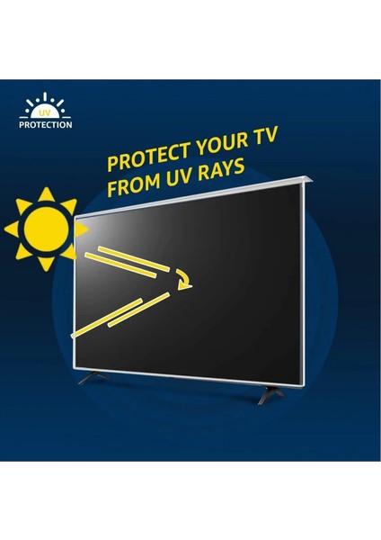 32" Tv Ekran Koruyucu – Şeffaf Kırılmaz Darbe Koruma, Çocuk Güvenliği, Ultra Net Görüntü fiyatları