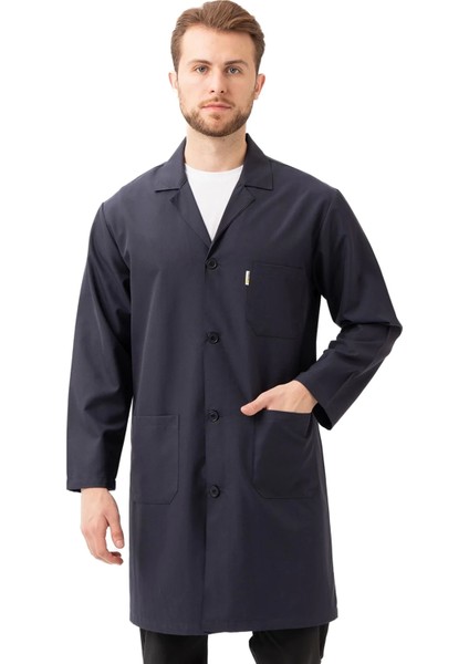 Erkek Uzun Kollu Iş Önlüğü 75 Polyester Oekotex Vanessa Önlük Yaka Rahat fiyatları