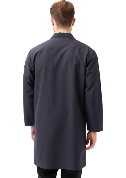 Erkek Uzun Kollu Iş Önlüğü 75 Polyester Oekotex Vanessa Önlük Yaka Rahat modelleri