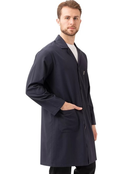 Erkek Uzun Kollu Iş Önlüğü 75 Polyester Oekotex Vanessa Önlük Yaka Rahat fırsatları