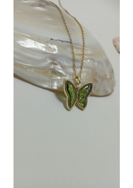 Çelik Kelebek Kolye fırsatları