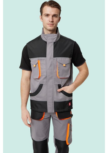 Dayanıklı Iş Yeleği Çok Cepli Alaska Outdoor Yelek Nefes Alabilir Fonksiyonel Tasarım