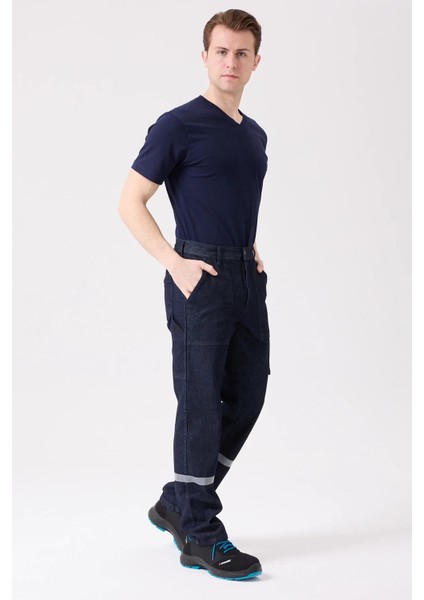 Tulipa Denim Yazlık Iş Pantolonu Koyu Hafif fırsatları