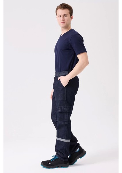 Tulipa Denim Yazlık Iş Pantolonu Koyu Hafif indirimleri