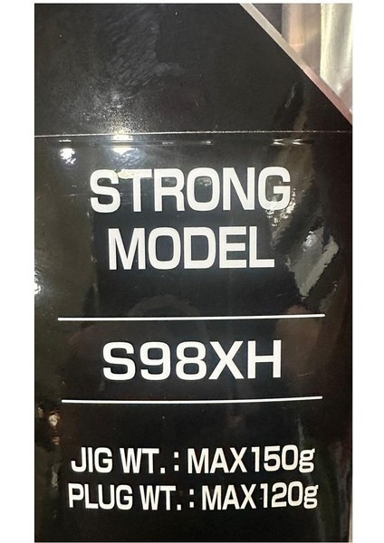 Currentsniper Xr S98XH 295CM Plug: Max 120 gr Jig: Max 150 gr Shore Jig Kamışı fırsatları
