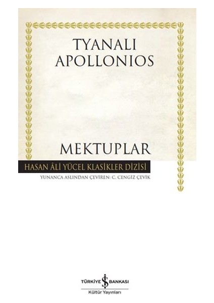 Mektuplar - Hasan Ali Yücel Klasikler Dizisi (Ciltli)