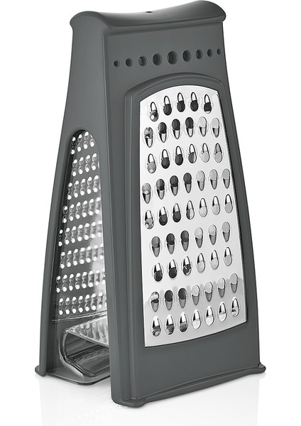 Qlux Hazneli Rende Bpa Içermez Paslanmaz Çelik Hazneli Rende