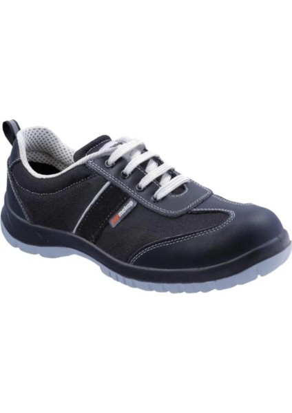 232 Jeriko Cilt Deri S1 Siyah Iş Ayakkabısı