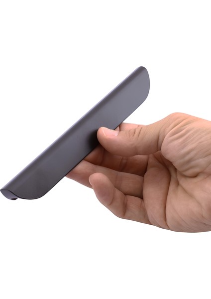 Fırat Mat Siyah Metal Kulp 160 mm 16 cm Mutfak Dolabı Kulbu Kulpu Mobilya Çekmece Dolap Kulpları modelleri