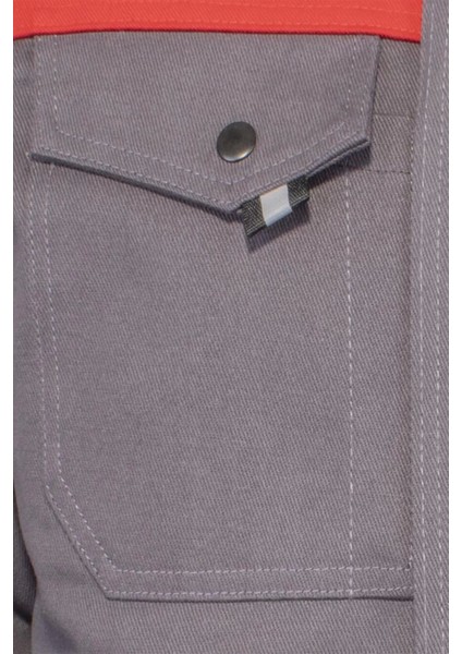 Kışlık Iş Montu Grikırmızı Pamuklu Polar Astarlı Nigra Tasarım indirimleri