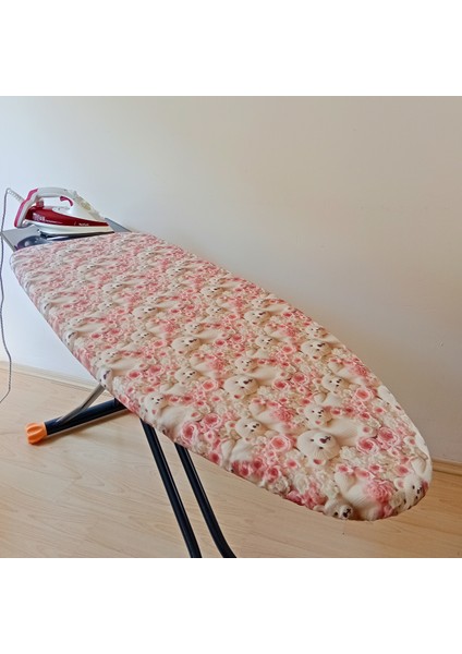 Ütü Masası Kılıfı Keçeli Büyük Boy Ipli Stoperli 5d Özel Kumaş 55X140CMTEDDY