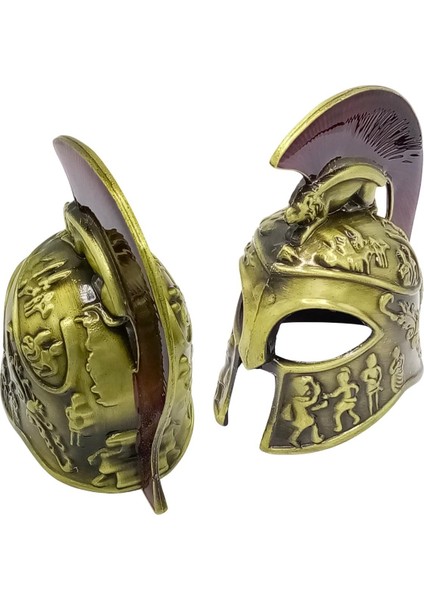 Metal Gold Leonidas Sparta Miğferi Biblo 10 cm fırsatları