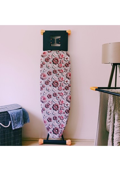 Ütü Masası Kılıfı Keçeli Büyük Boy Ipli Stoperli 5d Özel Kumaş 55X140CM Bloom fiyatları