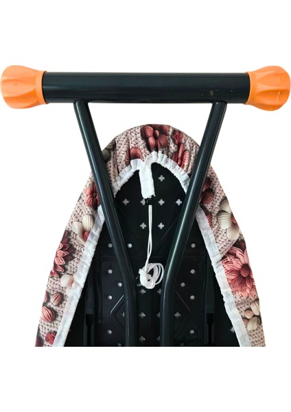 Ütü Masası Kılıfı Keçeli Büyük Boy Ipli Stoperli 5d Özel Kumaş 55X140CM Bloom