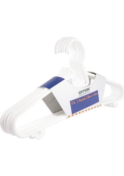 6'lı Esnek Plastik Elbise Askısı, Dolap Için Kullanışlı ve Dayanıklı Set fiyatları