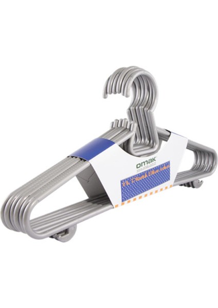 6'lı Esnek Plastik Elbise Askısı, Dolap Için Kullanışlı ve Dayanıklı Set modelleri