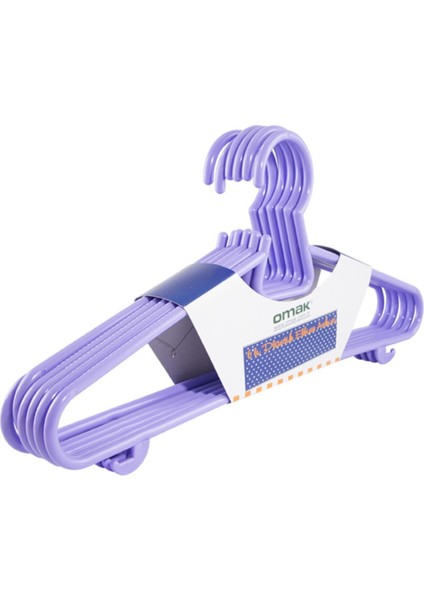 6'lı Esnek Plastik Elbise Askısı, Dolap Için Kullanışlı ve Dayanıklı Set fırsatları