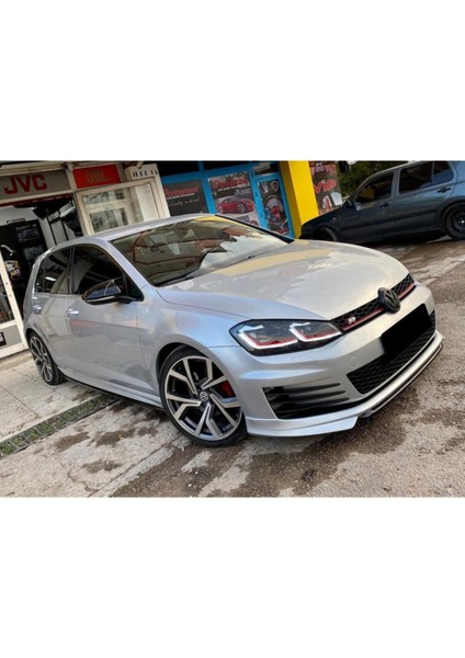 Volkwagen Golf 7-7.5 Yan Marşpiyel Altı Lip Parlak Siyah Abs (Çift)